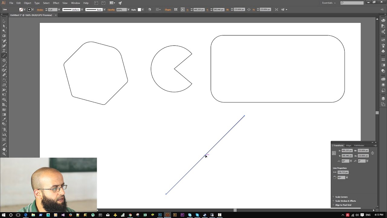 الأشكال الحية أو اللايف شيبس في الإلستريتور 2015.3 - Live shapes in illustrator 2015.3